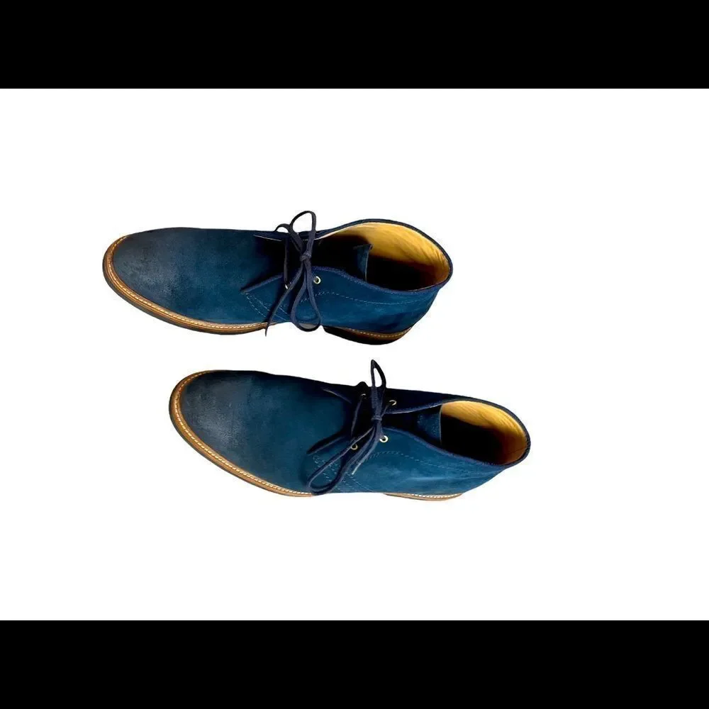 Men’s Ugg Dagmann Chukka Boot Lace-up Blue Suede Size 13